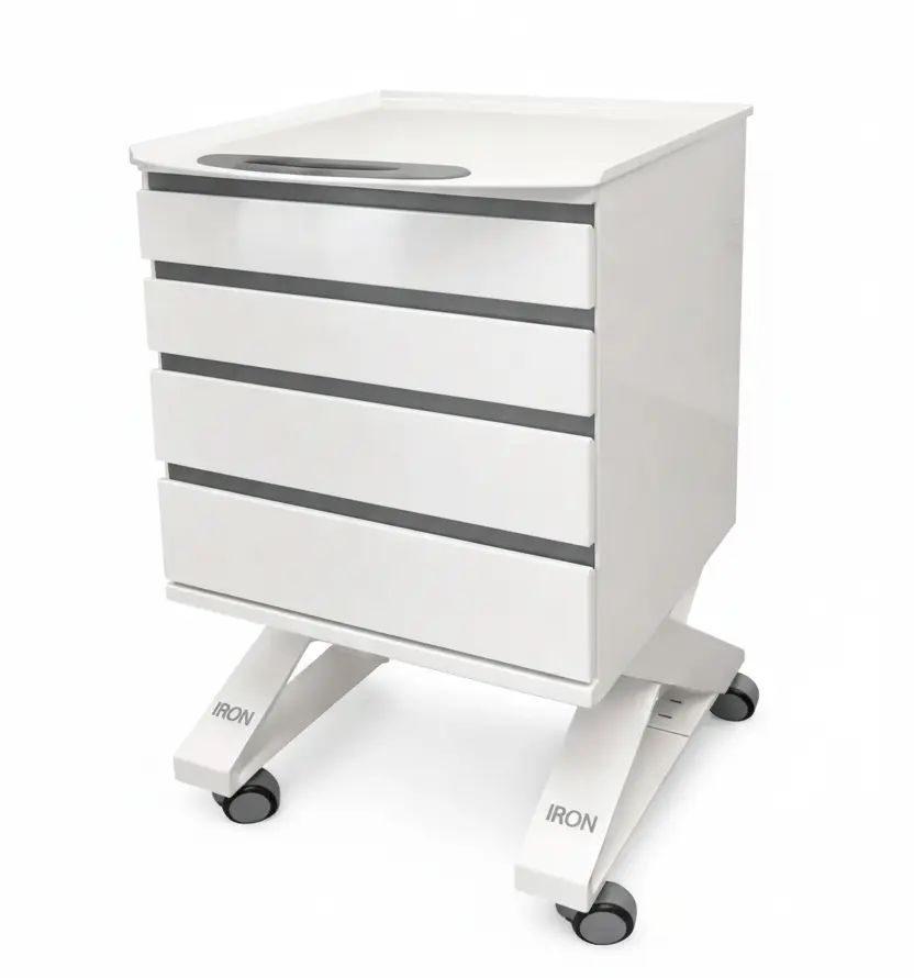 HM- 04 4 ÇEKMECELİ MEDİKAL SEHPA